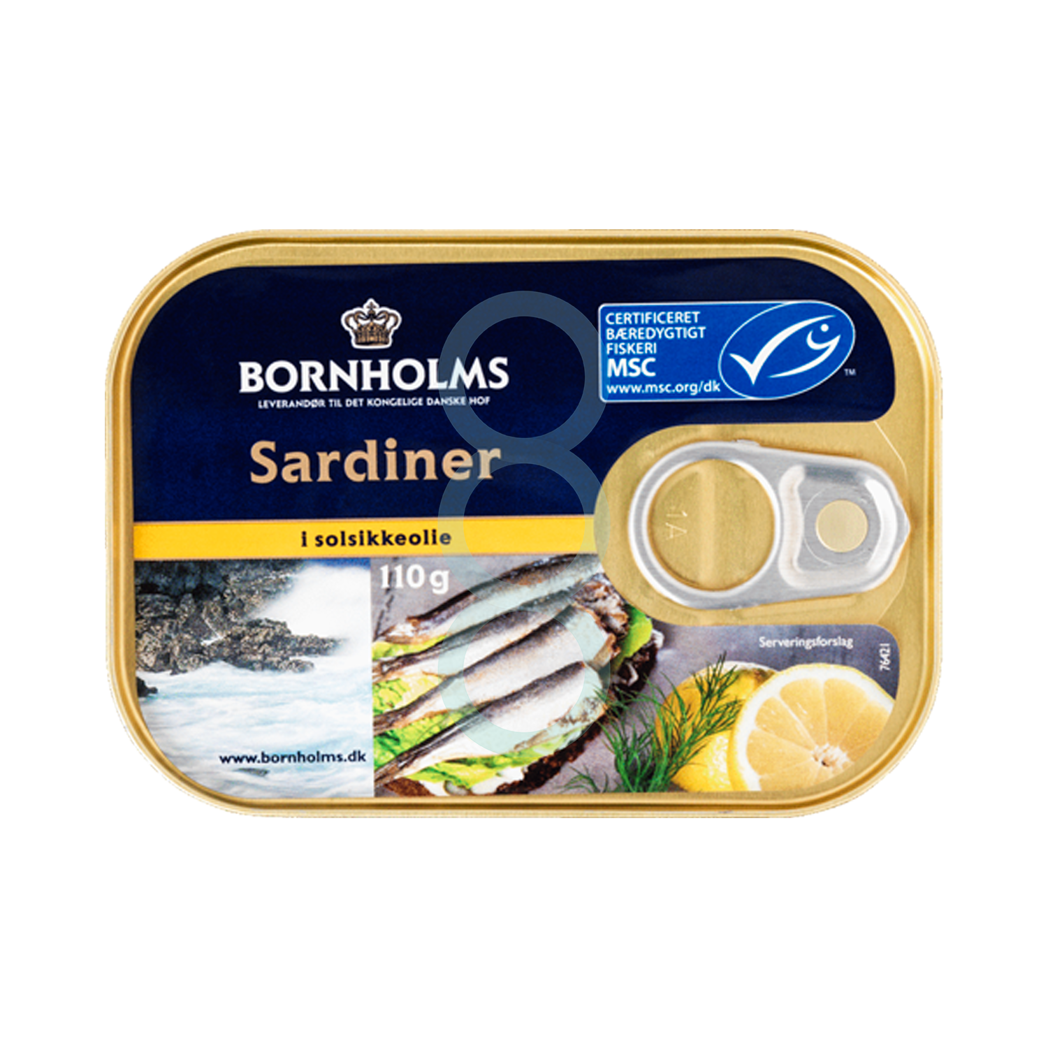 Sardiner i Solsikkeolie - 110g