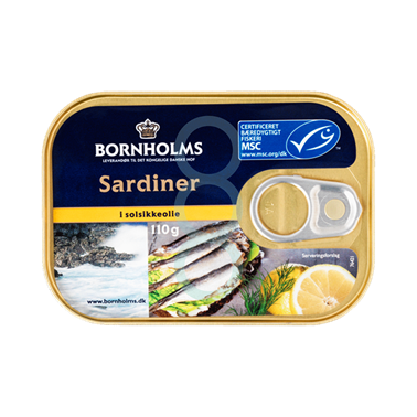 Sardiner i Solsikkeolie - 110g