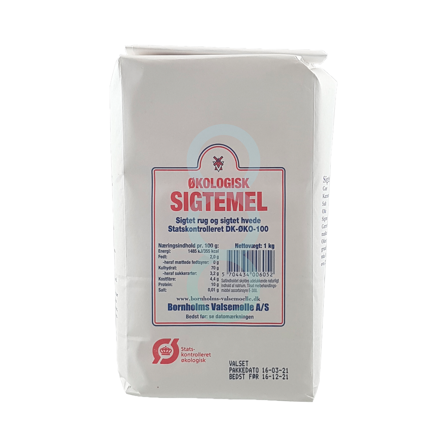 Økologisk Sigtemel - 1 kg