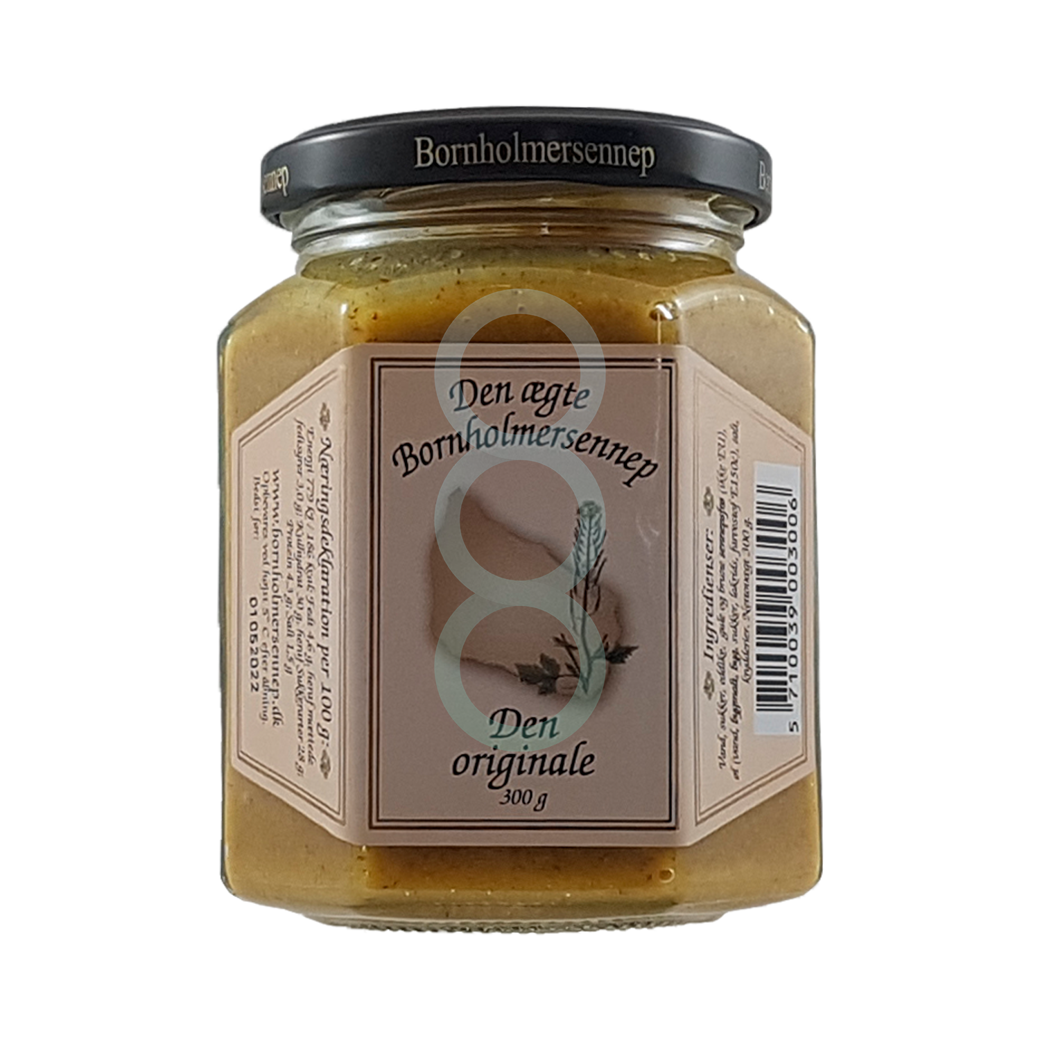 Den Ægte Bornholmer Sennep - Klassisk - 300g