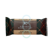 Karamel Bar - Fløde & Salt I Mørk Chokolade - 50g