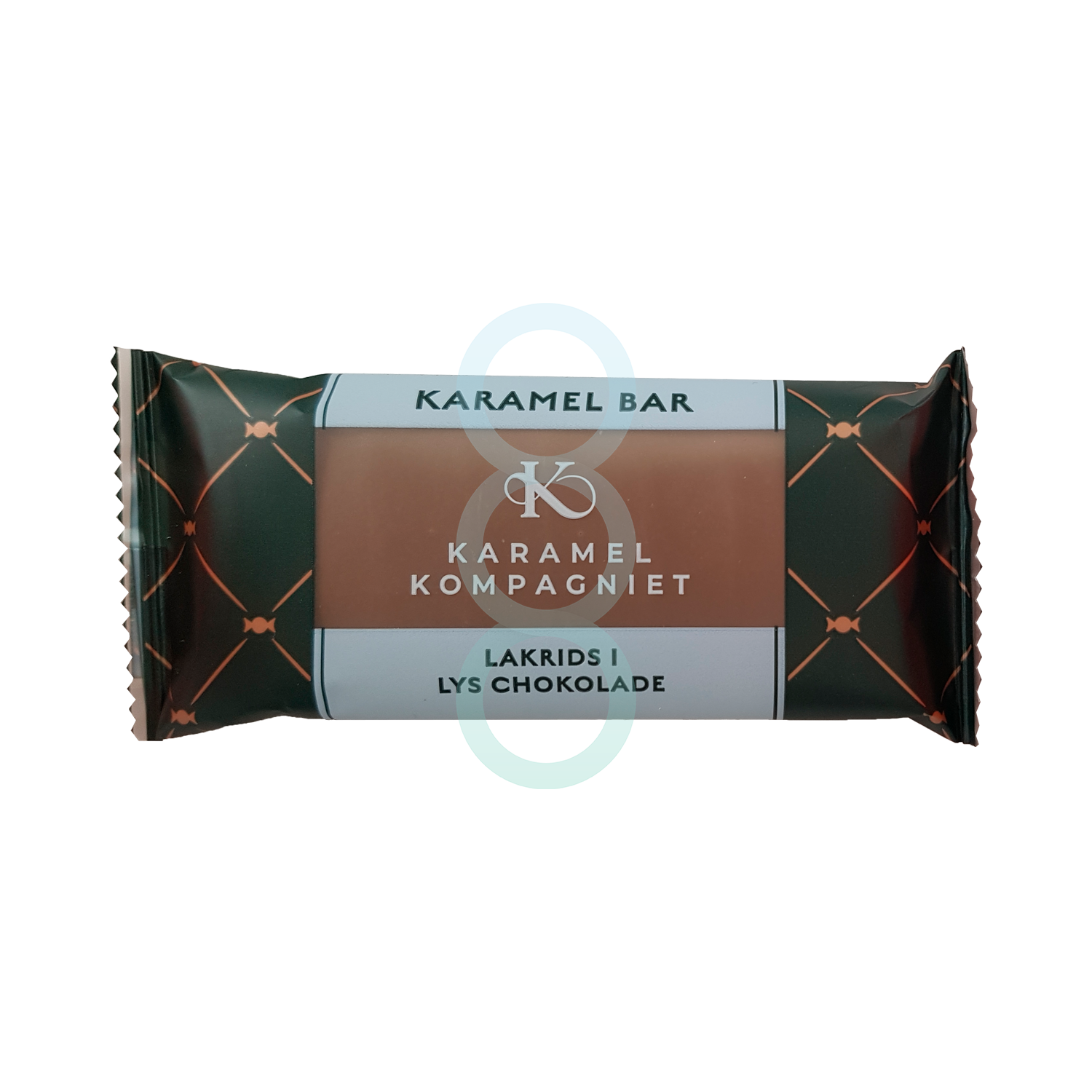 Karamel Bar - Lakrids i Lys Chokolade - 50g