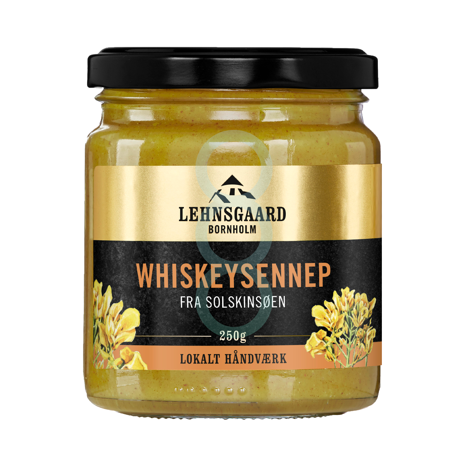 Whiskey Sennep - 250g
