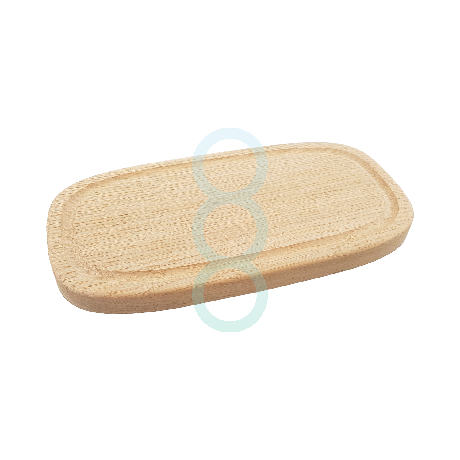 Oval Planke Lille - 15x28,5cm