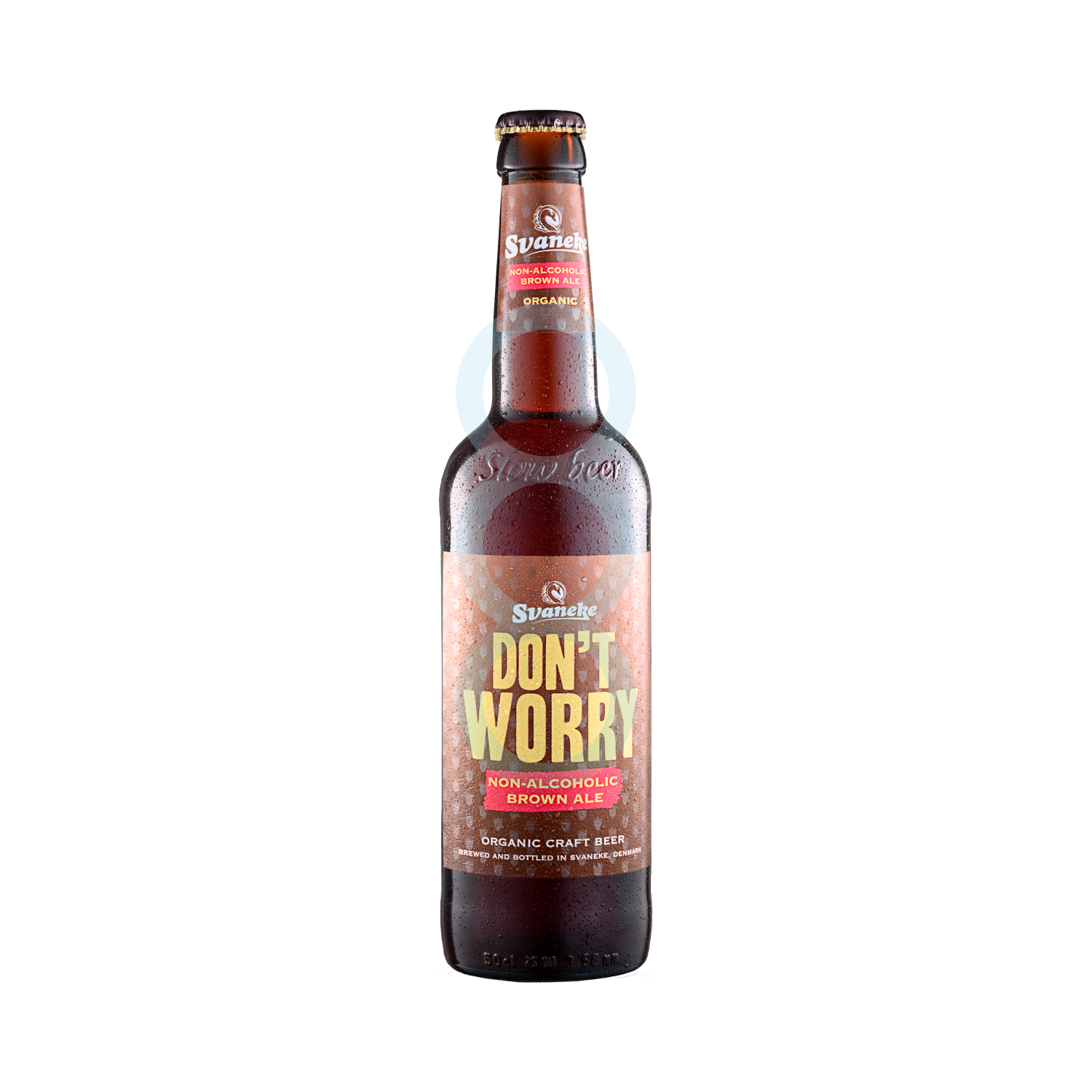 Don't Worry Brown Ale, Alkoholfri, ØKO, 50 cl.