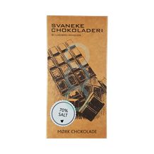Ren Mørk Chokolade Fairtrade Salt - 100g
