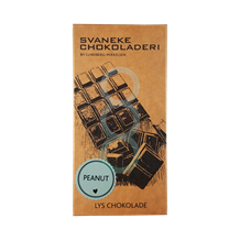 Ren Lys Chokolade med Peanut - 100g