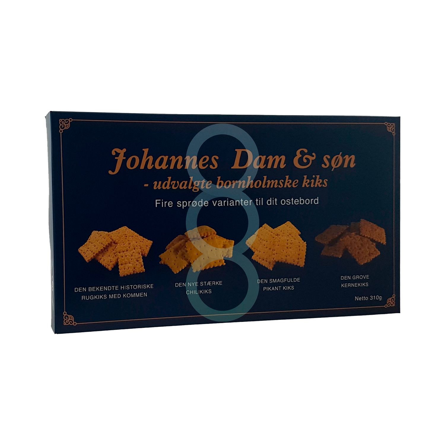 Udvalgte Bornholmske Kiks - 310g