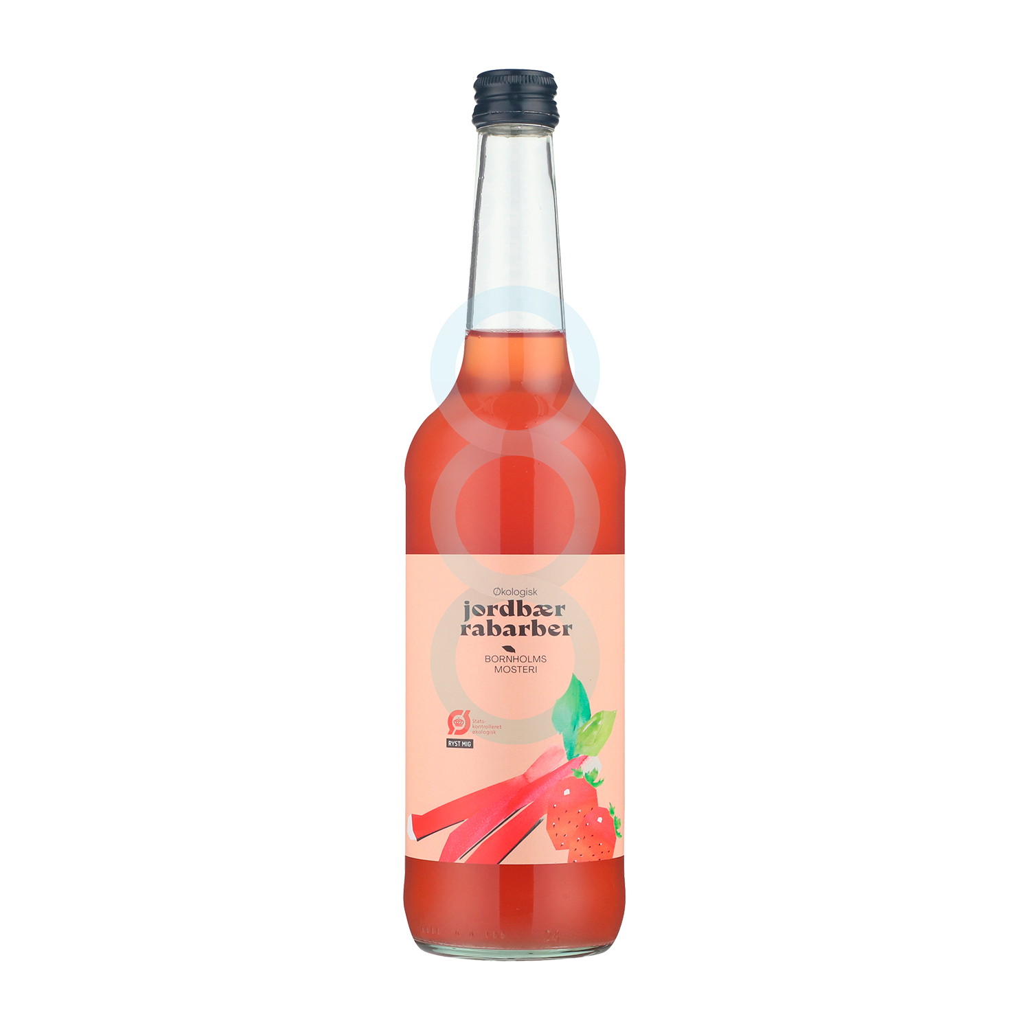 Øko Rabarber/Jordbær - 700ml