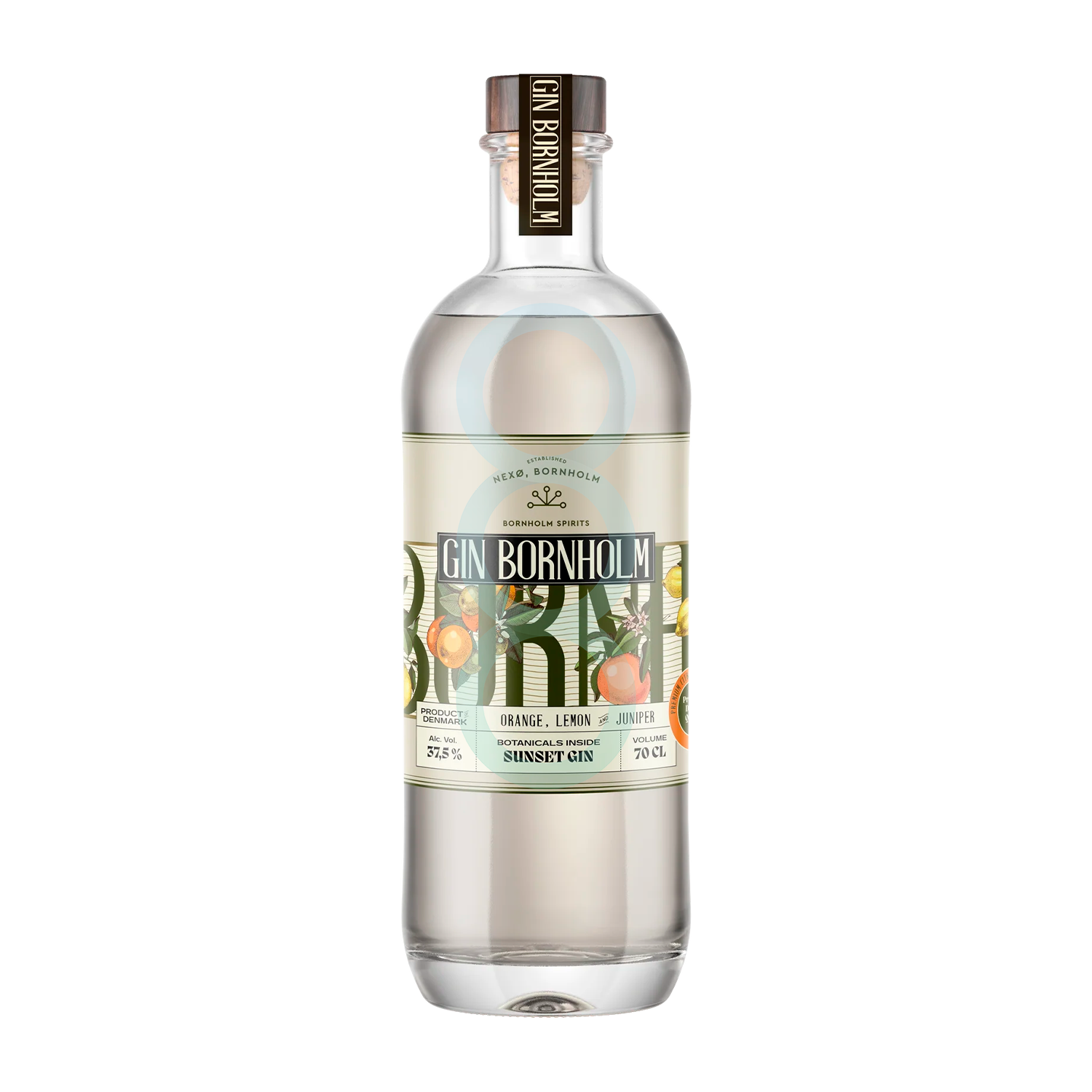Gin Bornholm - Sunset 37,5% - 70 cl