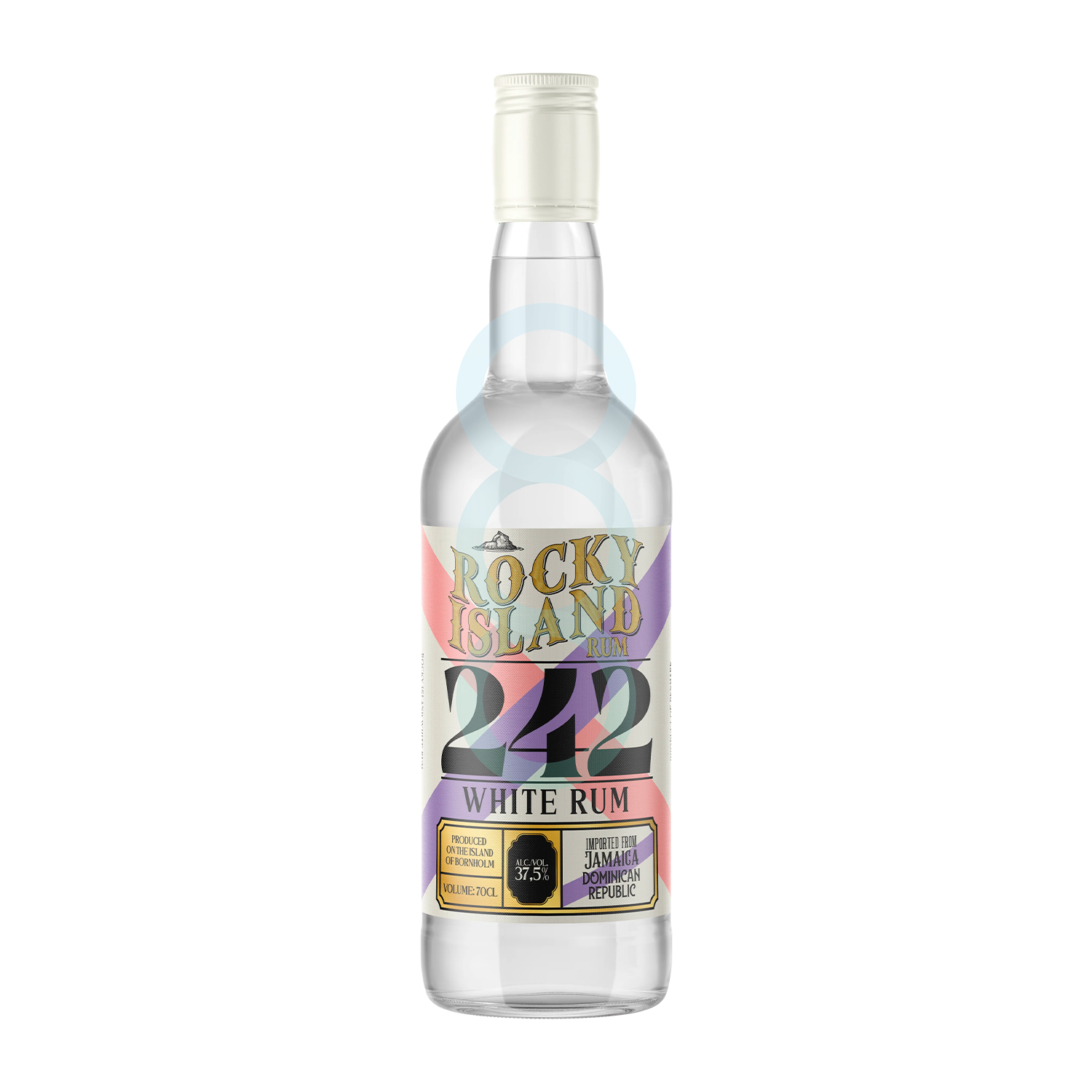 Rocky Island Rum 242 37,5% - 70 cl